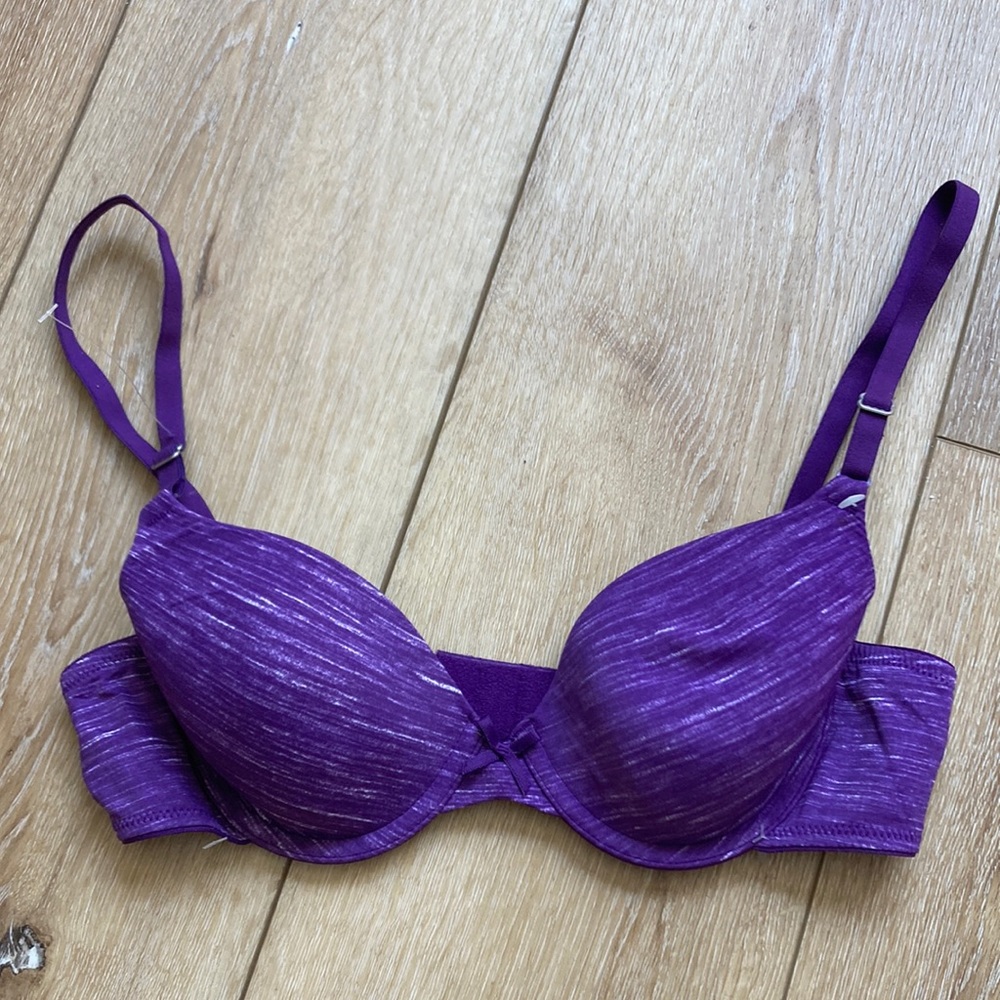 Womens Teens bra size 34A Maidenform NWT purple